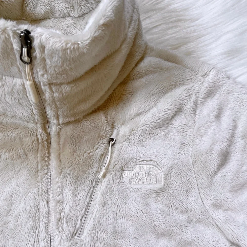 The North Face Women’s Osito Flow Jacket In Vintage White - Picture 3 of 9